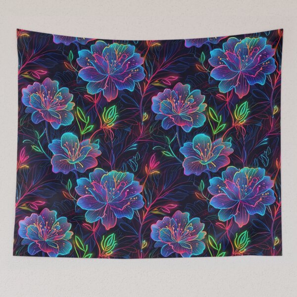 Item preview, Flower Neon designed and sold by CoolPixels.