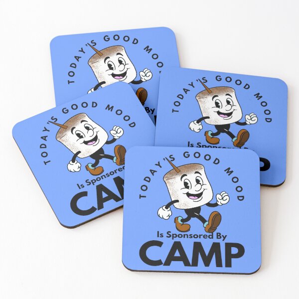 Item preview, Today’s Good Mood Is Sponsored By Camp designed and sold by Kate Miller Illustrator.
