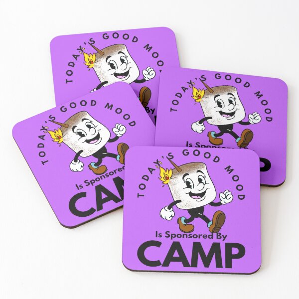 Item preview, Today’s Good Mood Is Sponsored By Camp designed and sold by Kate Miller Illustrator.