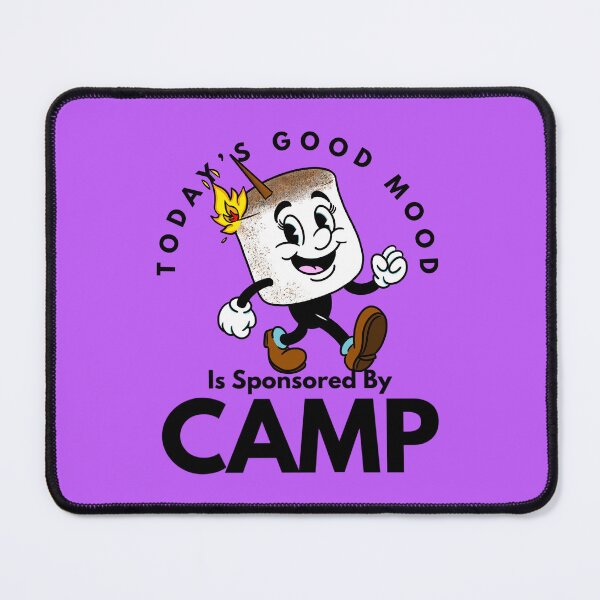 Item preview, Today’s Good Mood Is Sponsored By Camp designed and sold by Kate Miller Illustrator.