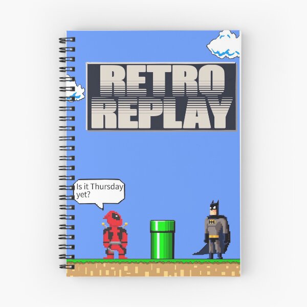 Item preview, Retro Replay -The ORIGINAL design created and used by the Retro Replay Show designed and sold by Sketchinglaur.
