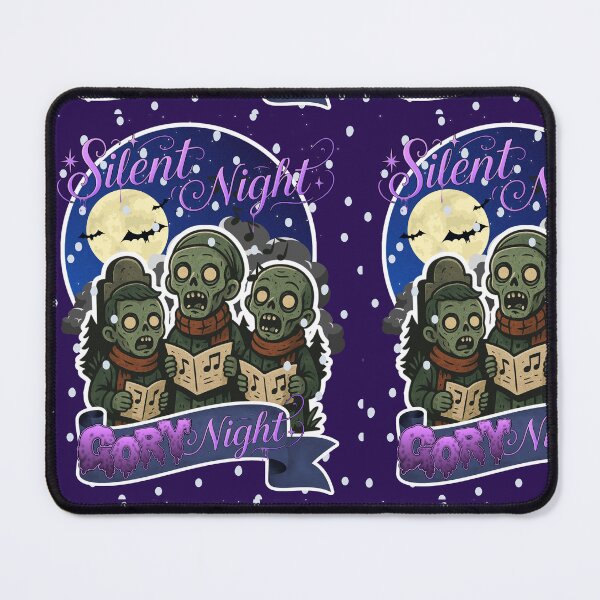 Item preview, Silent Night, Gory Night – Zombie Carolers Tee designed and sold by Tookiester.