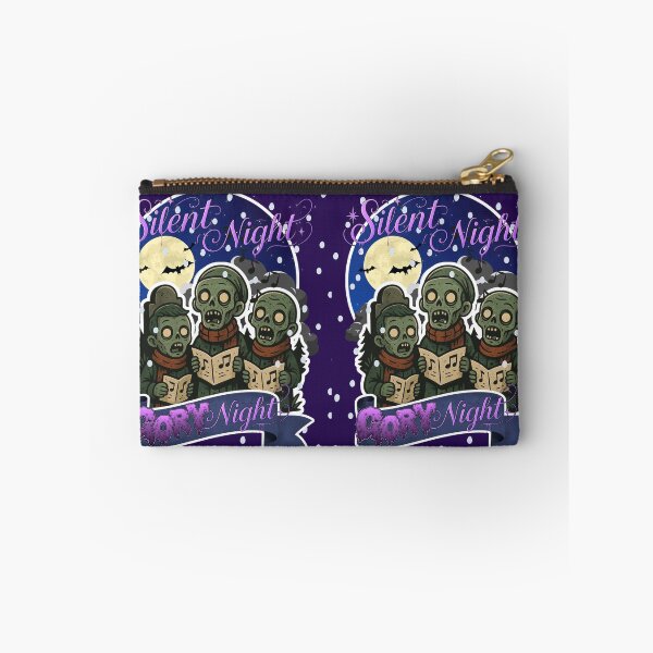Item preview, Silent Night, Gory Night – Zombie Carolers Tee designed and sold by Tookiester.