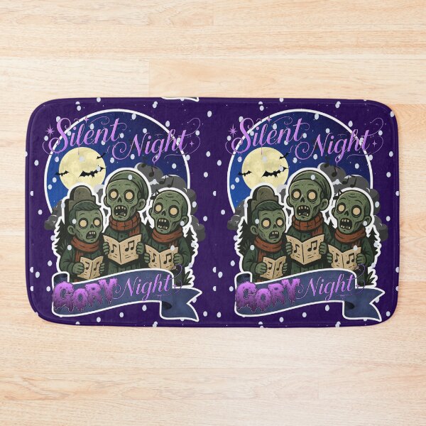 Item preview, Silent Night, Gory Night – Zombie Carolers Tee designed and sold by Tookiester.