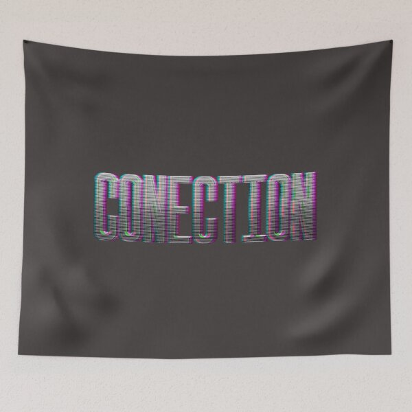 Item preview, Glitch Aesthetic CONECTION Typography Design designed and sold by trepiu.