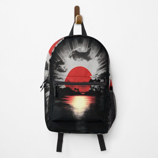 Item preview, Crimson Horizon: Dark Tropic Sunset designed and sold by Amr Siam.