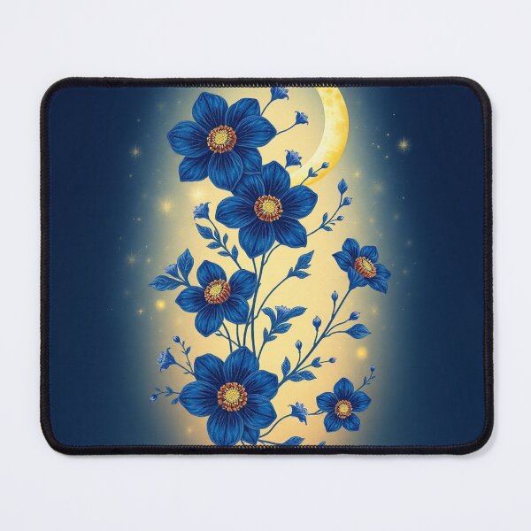 Item preview, Celestial Bloom A Dreamscape of Moons and Flowers Dawn designed and sold by C1self.
