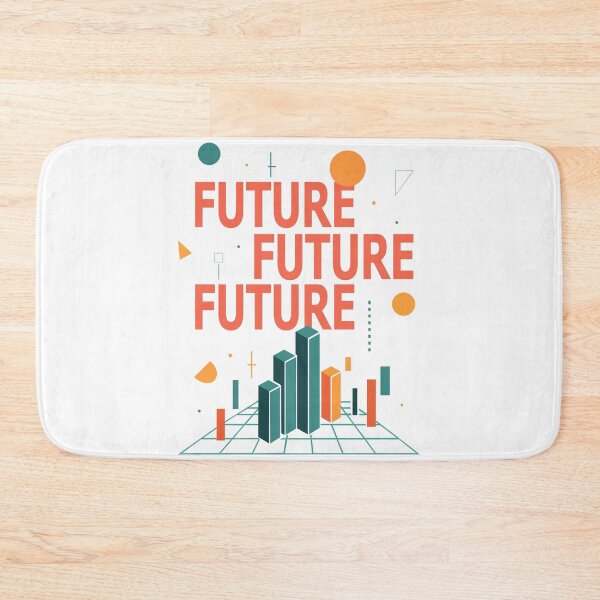 Item preview, Future Cityscape | Bold Futuristic Typography Tee designed and sold by Illustrator Bhaiya.