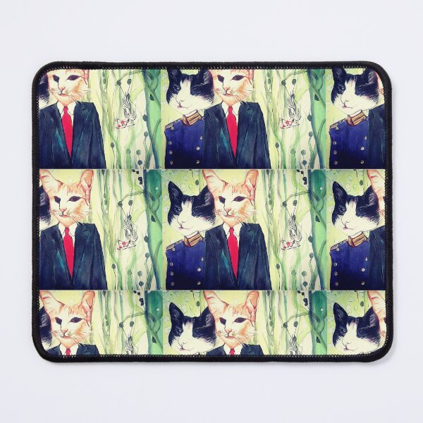 Item preview, Catocracy, pet painting, imaginary, watercolor designed and sold by LadyMiloShop.