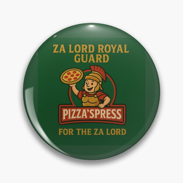 Item preview, Dresden Files Pizza ‘Spress Za Lord Royal Guard Logo designed and sold by Sea Shanty Supply Co.