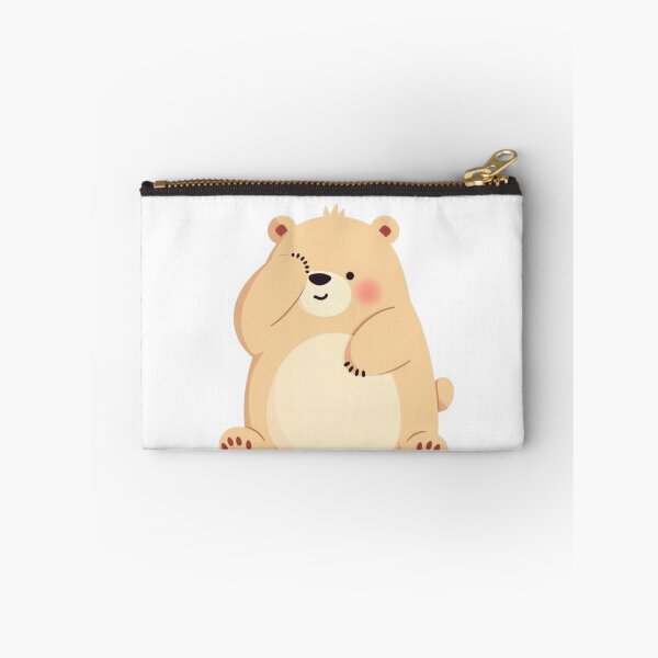Item preview, Chubby Bear Covering Eyes and Ears designed and sold by ZenAnimal.