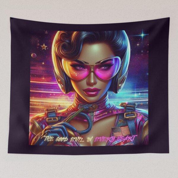 Item preview, SciFi Racer Neon Visor designed and sold by Voodoo Store Paranormal Collections.