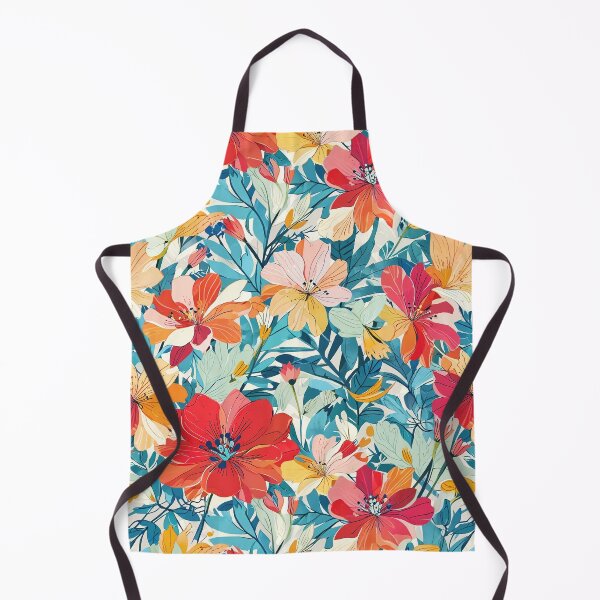Item preview, Vibrant Floral Pattern Featuring Colorful Blossoms and Foliage designed and sold by CoolPixels.