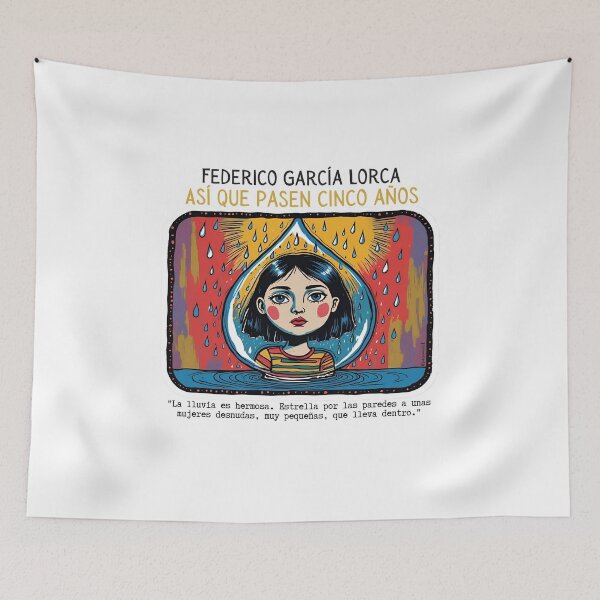 Item preview, 'So Five Years Pass' by Federico García Lorca designed and sold by Filologica.
