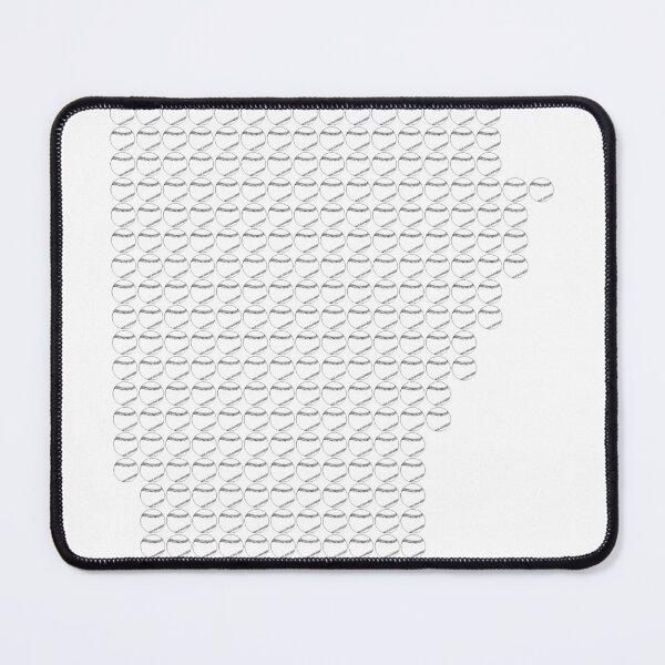 Item preview, Arkansas White Baseball Fill designed and sold by TheIconSmith.