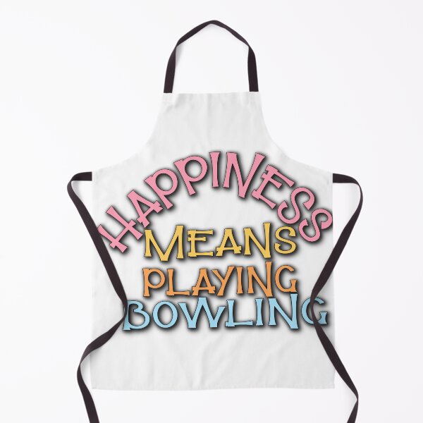 Item preview, Happiness Means Playing Bowling – Bowling & Hobby Design – Fun Sports Gift designed and sold by sednalafandy79.