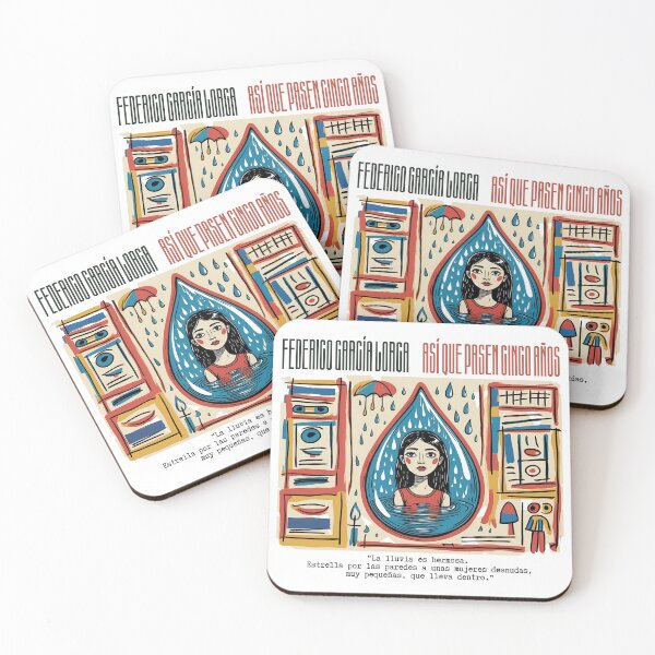 Item preview, Quote from 'So Let Five Years Pass' by Federico García Lorca designed and sold by Filologica.