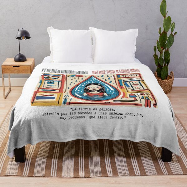 Item preview, Quote from 'So Let Five Years Pass' by Federico García Lorca designed and sold by Filologica.