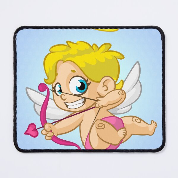 Item preview, Cute Cartoon Cupid with Bow and Heart Arrow – Valentine’s Day Design designed and sold by TeesHearts100.