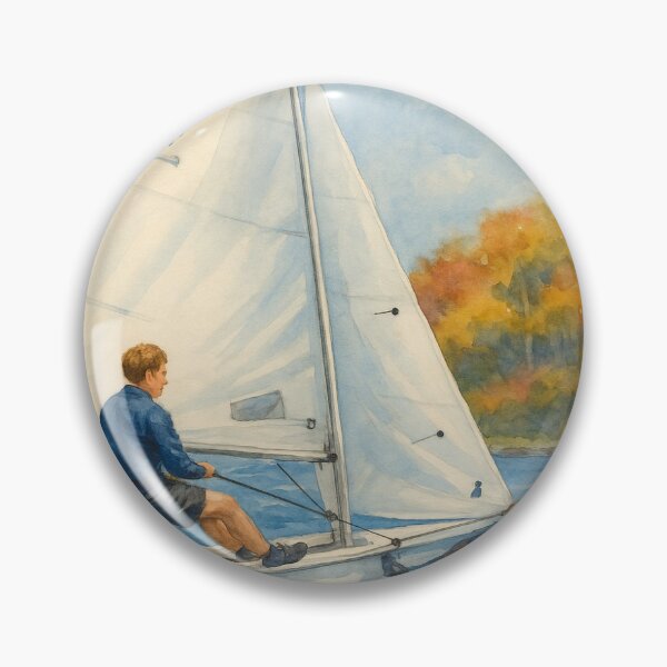 Item preview, Fall Sailing Practice – 420 Dinghy on Coastal Water designed and sold by LegacyScenes.