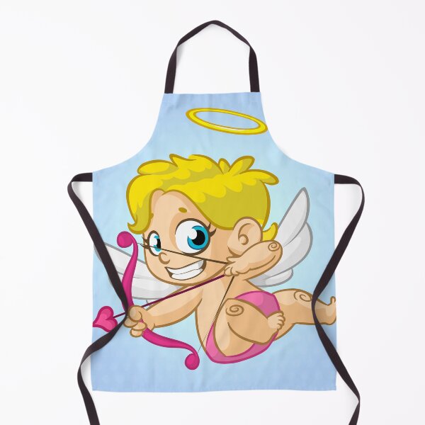 Item preview, Cute Cartoon Cupid with Bow and Heart Arrow – Valentine’s Day Design designed and sold by TeesHearts100.