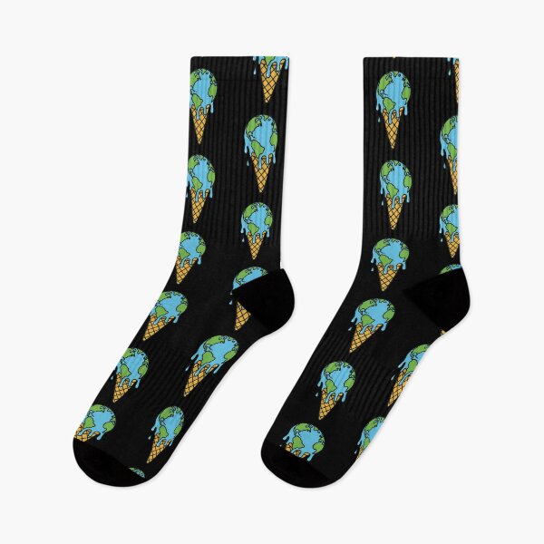 Item preview, Melting Earth Ice Cream - Climate Change Awareness Art designed and sold by OnPointOutfits.