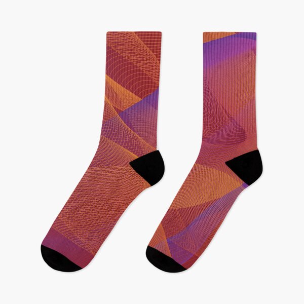 Item preview, Holo abstract lines in warm tones designed and sold by may-ray.
