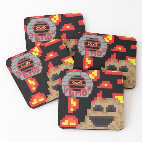 Item preview, Demon roller coaster pixel art designed and sold by RollingRC.