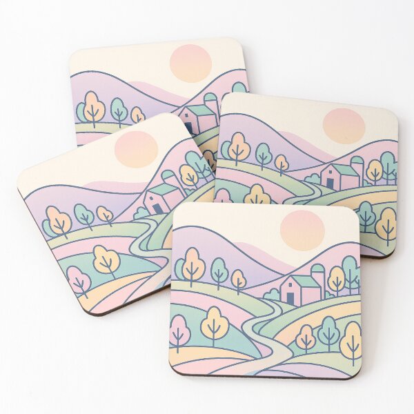Item preview, Pastel Countryside Serenity designed and sold by TheWonkyEaselCo.