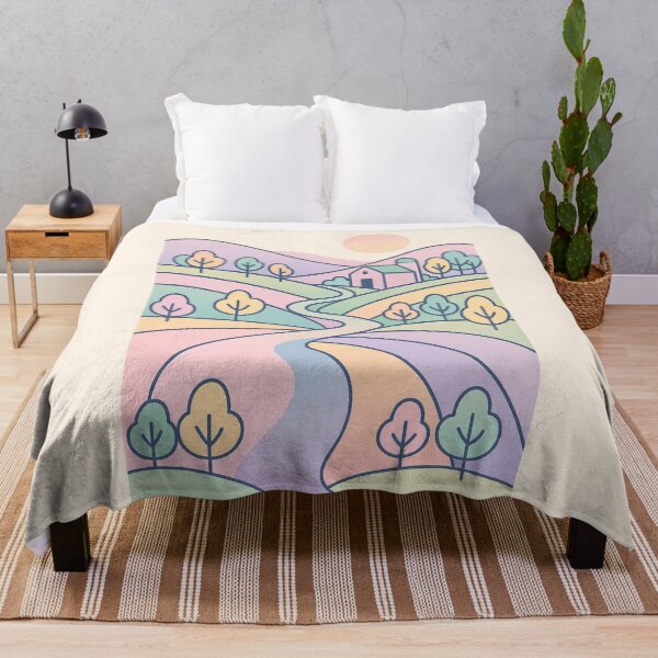 Item preview, Pastel Countryside Serenity designed and sold by TheWonkyEaselCo.