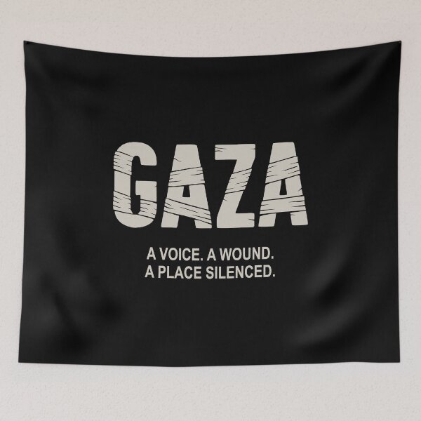 Item preview, GAZA Protest Design, Minimalist Streetwear Statement Graphic designed and sold by All DayTees.
