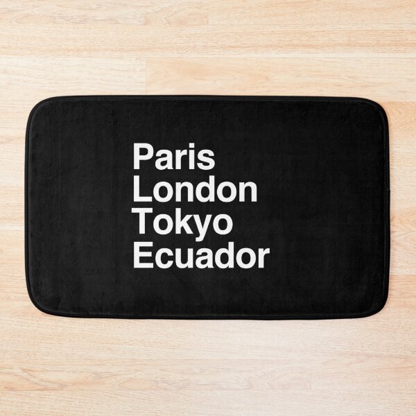 Item preview, Paris London Tokyo Ecuador designed and sold by Custom365.