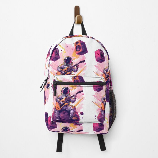 Item preview, Neon Astronaut Guitarist designed and sold by ETSYARTSY.