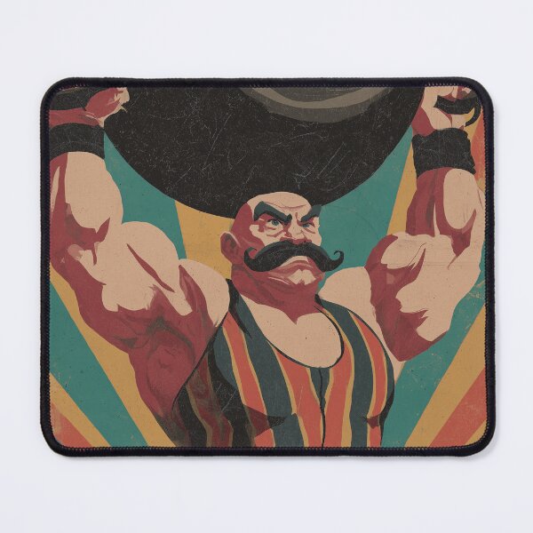 Item preview, Vintage Circus Strongman designed and sold by Synthartik.