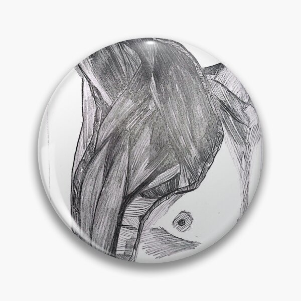 Item preview, Deltoid & Pectoral: Anatomical Study in Graphite designed and sold by Lucid Toast.