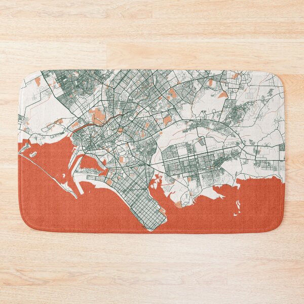 Item preview, Karachi City Map Pakistan - Bohemian designed and sold by deMAP.