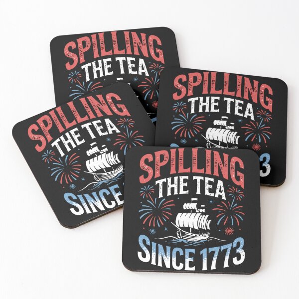Item preview, Spilling The Tea Since 1773 Funny America History Boston designed and sold by BakeryDozen.