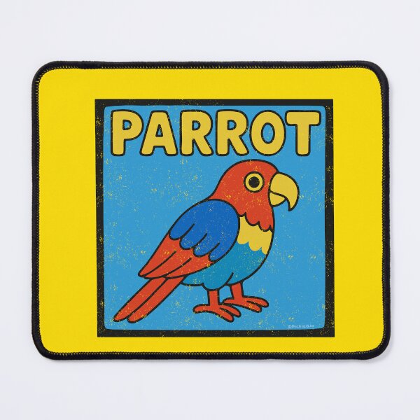 Item preview, Parrot cartoon - Weathered Look designed and sold by FunnehGacha.