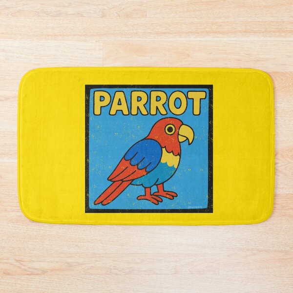 Item preview, Parrot cartoon - Weathered Look designed and sold by FunnehGacha.