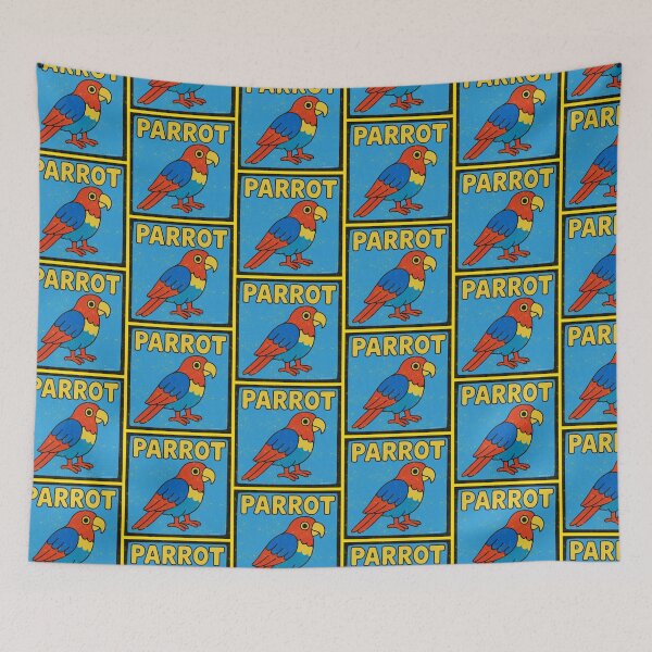 Item preview, Parrot cartoon - Weathered Look designed and sold by FunnehGacha.