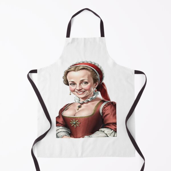Item preview, Happy Tavern Girl – Circa 1600s Rustic Greeting designed and sold by KoliBabb.