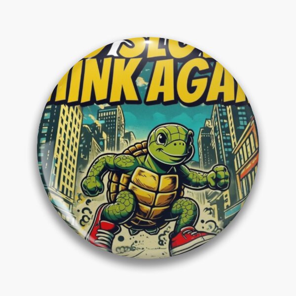 Item preview, Turbo Turtle – Too Slow? Think Again Comic Tee designed and sold by Imaginarium of Chaos falcon88 .