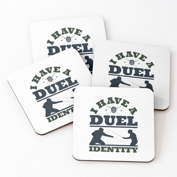 Item preview, Fencing Gifts For Fencer I Have A Duel Identity designed and sold by jaygo.