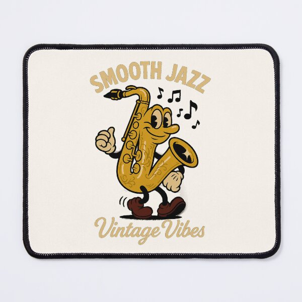 Item preview, Smooth Sax Sammy – Vintage Jazz Saxophone Cartoon designed and sold by HoopeStylee.