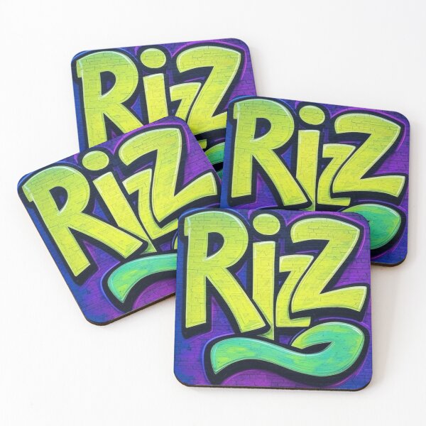 Item preview,  Vibrant Graffiti Art Featuring "Rizz" Word designed and sold by DesignsMjB.