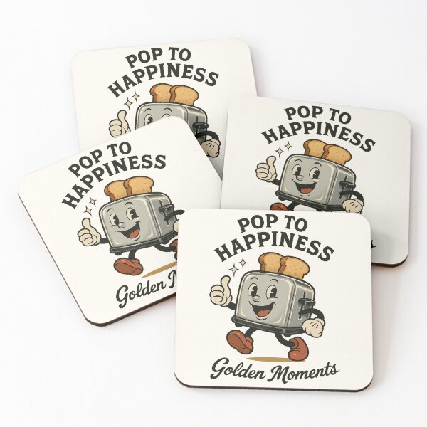 Item preview, Toasty Tim – Vintage Smiling Toaster Cartoon designed and sold by HoopeStylee.