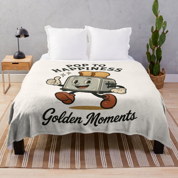 Item preview, Toasty Tim – Vintage Smiling Toaster Cartoon designed and sold by HoopeStylee.