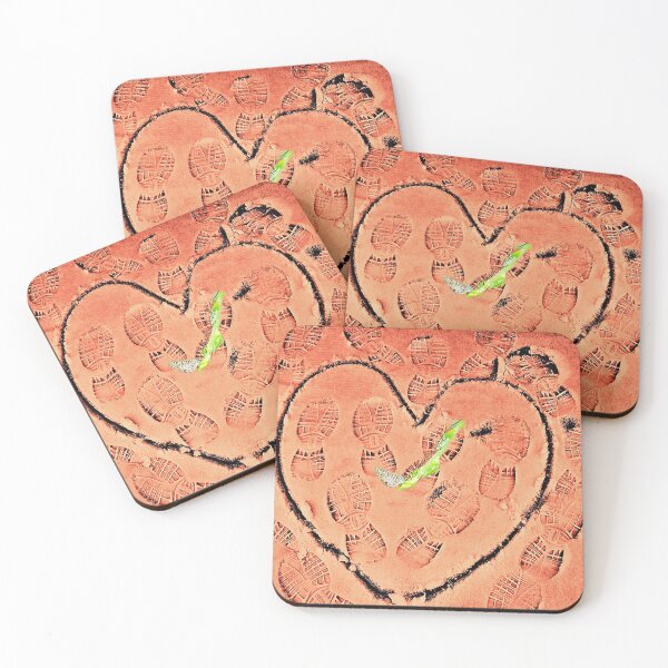 Item preview, You Left Pink Footprints on my Heart RZ 2/23 designed and sold by Unlimited Imagination .