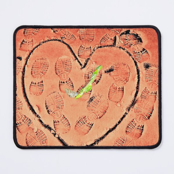 Item preview, You Left Pink Footprints on my Heart RZ 2/23 designed and sold by Unlimited Imagination .
