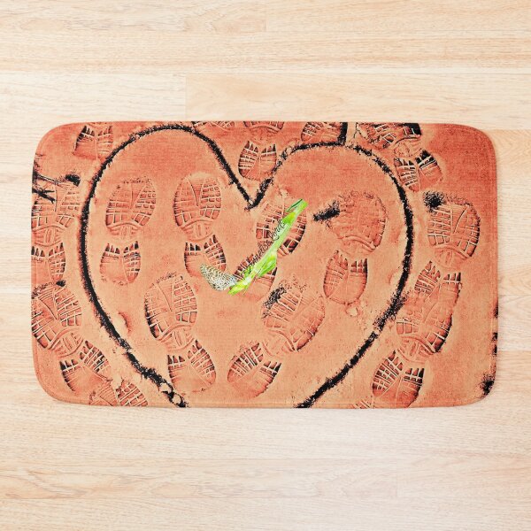 Item preview, You Left Pink Footprints on my Heart RZ 2/23 designed and sold by Unlimited Imagination .